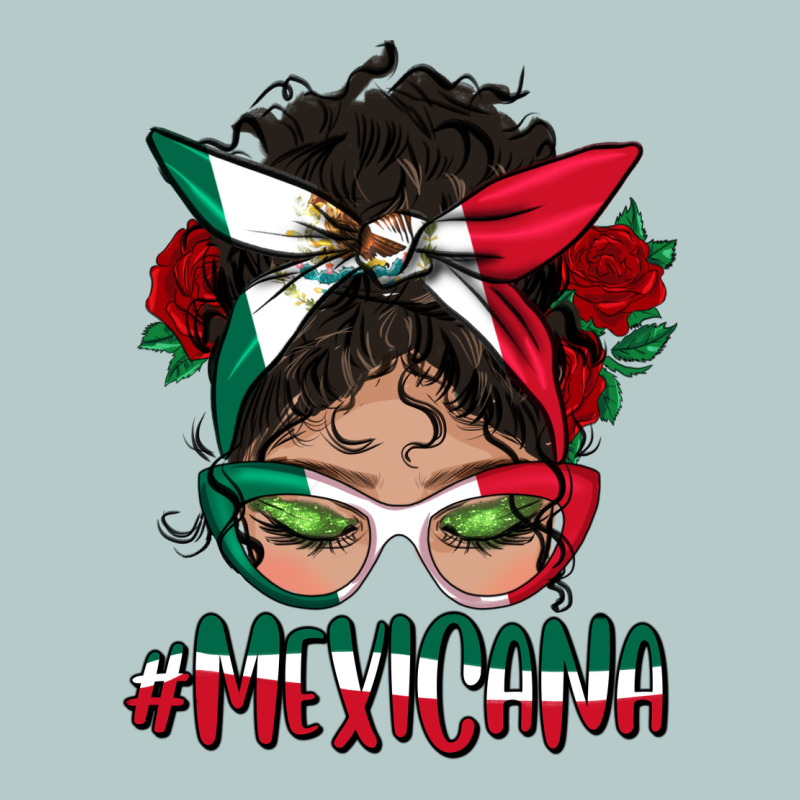 Mexicana Messy Bun Mama Heavy Core Tee by BundleAndBundleShop | Teevron