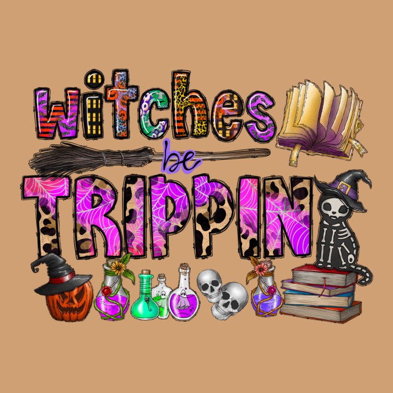 Witches Be Trippin Vintage Tee by CowhideDigitalArt | Teevron