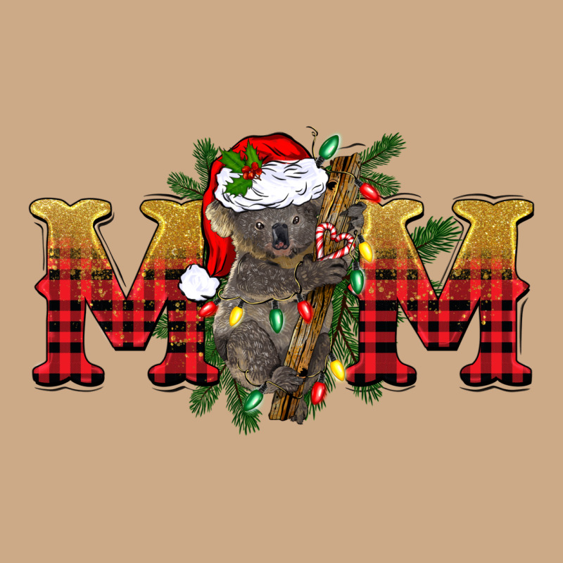 Christmas Koala Mom Vintage Hoodie by BarkalooDesign | Teevron