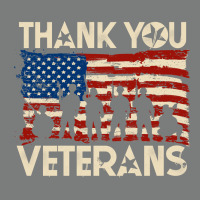 Thank You Veterans American Flag Patriotic Premium Hoodie | Teevron