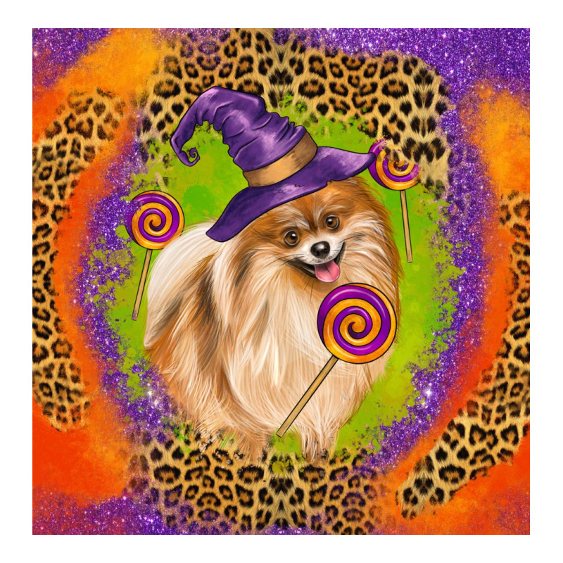 Halloween Pomeranian Dog Ladies Tee by LillyAllenDesigns | Teevron