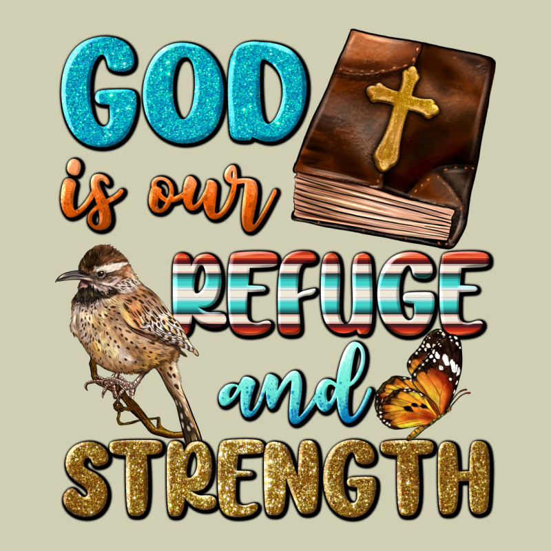 God Is Our Refuge And Strength Heavy Core Tee by BundleAndBundleShop | Teevron