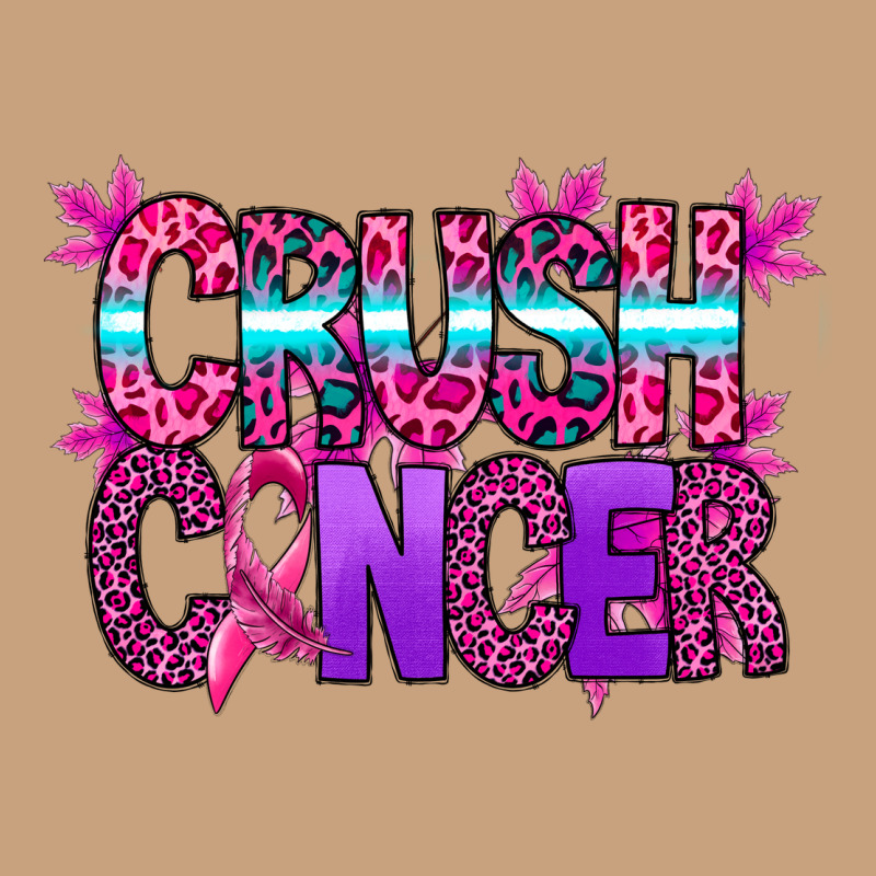 Crush Cancer Vintage Tee by SublimationCraftShop | Teevron