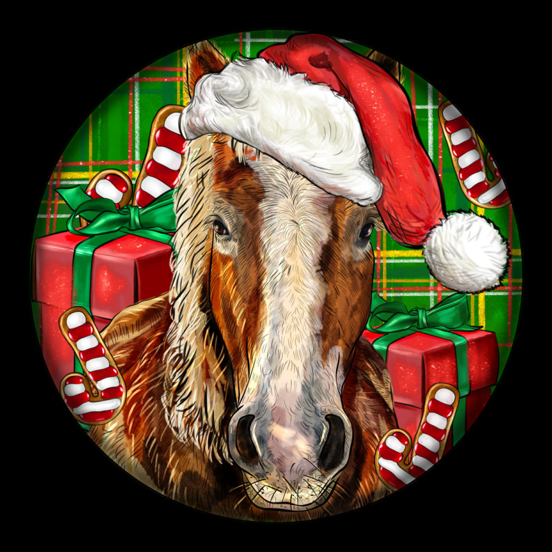 Belgian Horse  Christmas Ladies Tee by LillyAllenDesigns | Teevron