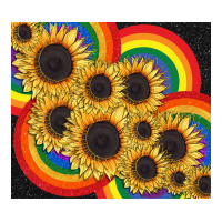 Pride sunflower tumbler | Teevron