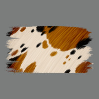 Cowhide Black And Light Brown Brushstroke Premium Hoodie | Teevron