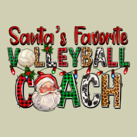 Santa's Favorite Volleyball Coach For Christmas Heavy Core Tee | Teevron
