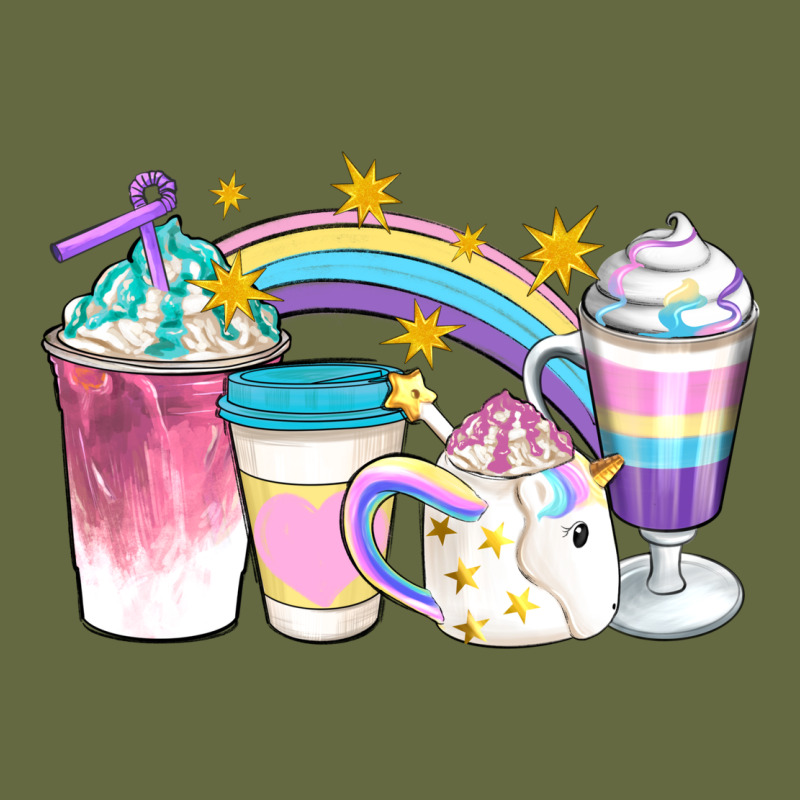Unicorn Coffee Cups Long Sleeve Tee by Artiststas | Teevron
