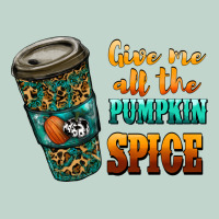 Watercolor Give Me All The Pumpkin Spice Zipper Hoodie | Teevron