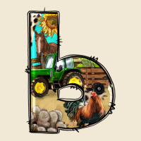 Farm Life Alphabet Lowercase Letters B Premium Tee | Teevron