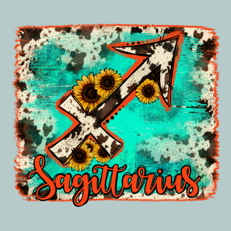 Sagittarius Turquoise Cowhide Heavy Core Tee by RanaPortraitStore | Teevron