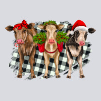 Christmas Heifers Front View Zipper Hoodie | Teevron