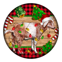 Nubian Goat Christmas | Teevron