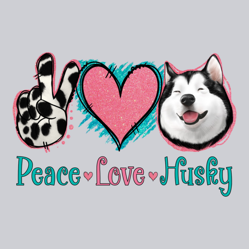 Peace Love Husky Classic Tee by Jasminsmagicworld | Teevron