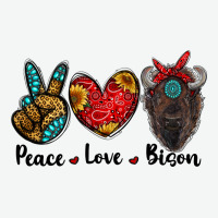 Peace Love Bison Urban Heavy Tee | Teevron