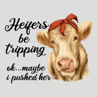 Heifer's Be Trippin' Charolais Cow Zipper Hoodie | Teevron
