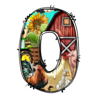 Farm Life Alphabet Lowercase Letters O Premium Tee | Teevron