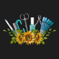 Nail Tools With Sunflower Classic Tee | Teevron