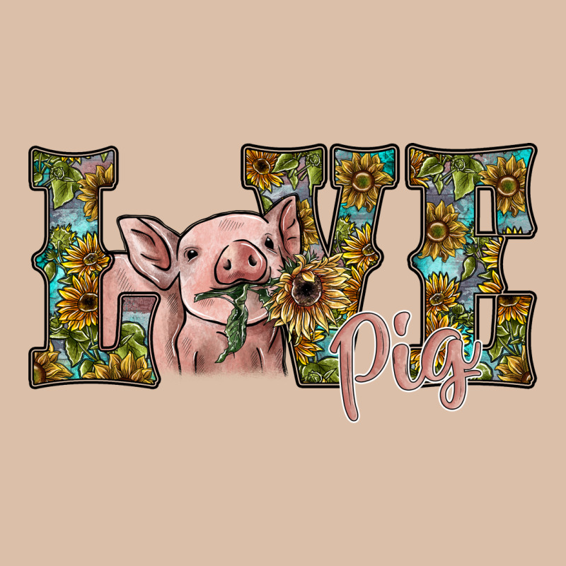 Love Pig Urban Heavy Tee by SublimationCraftShop | Teevron