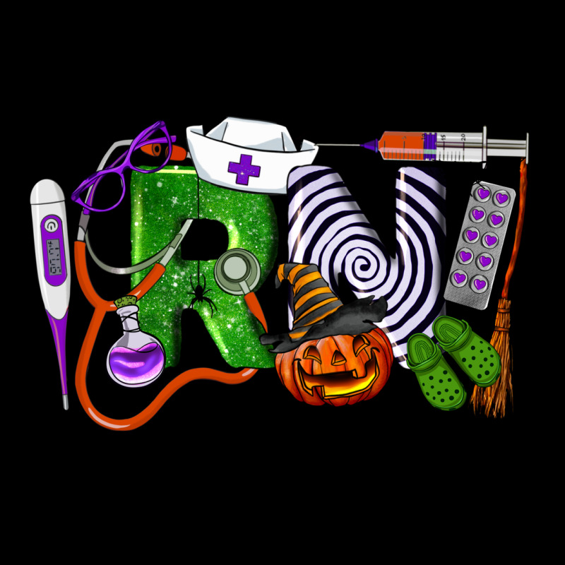 Halloween Rn Registered Nurse Ladies Tee by LillyAllenDesigns | Teevron