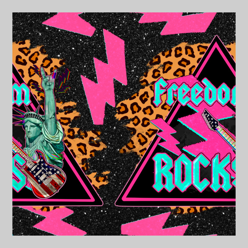 Freedom Rocks Seamless Pattern Premium Tee by BundleAndBundleShop | Teevron