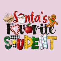 Santa's Favorite Student Christmas Ladies Tee | Teevron