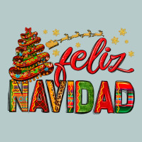 Feliz Navidad With Sombrero Tree Heavy Core Tee | Teevron