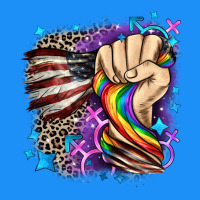 Lgbtq+ And American Flag Classic Tee | Teevron