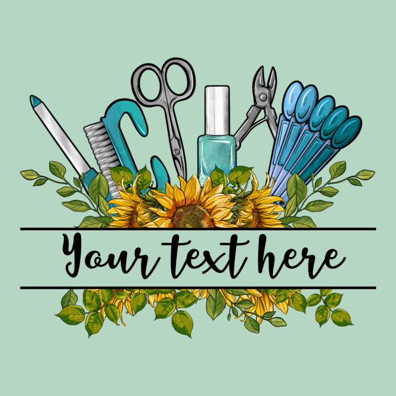 Customize Nail Tools With Sunflower Preview Classic Tee by BarkalooDesign | Teevron