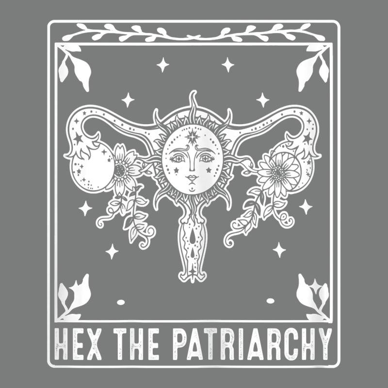 Womens Hex The Patriarchy Uterus Tarot Card Halloween Feminist T Shirt Premium Hoodie by maiPhamDesign | Teevron