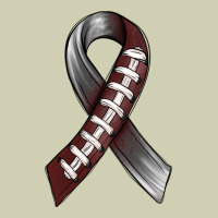 Gray Ribbon American Football Heavy Core Tee | Teevron