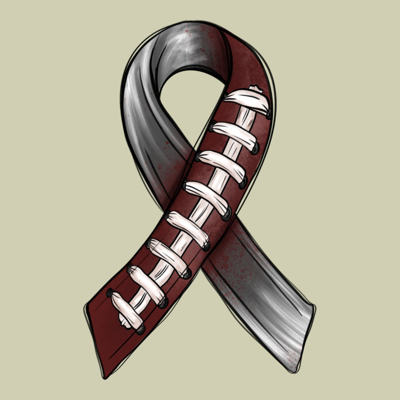 Gray Ribbon American Football Heavy Core Tee by BundleAndBundleShop | Teevron