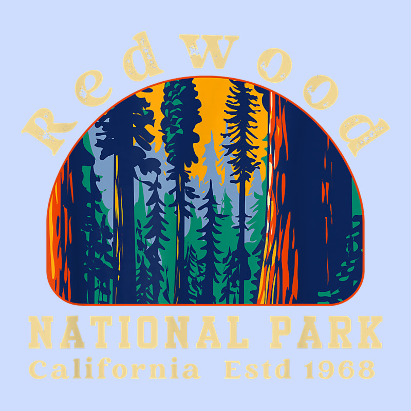 Redwood National Park California Retro Vintage Cam Urban Heavy Tee by DesignPulse | Teevron