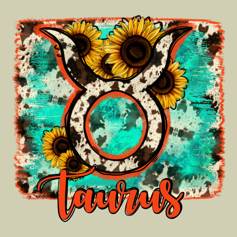 Taurus Turquoise Cowhide Heavy Core Tee by RanaPortraitStore | Teevron