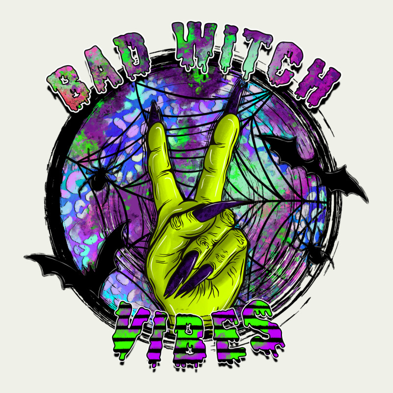 Bad Witch Vibes Urban Heavy Tee by SublimationCraftShop | Teevron
