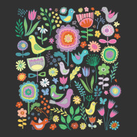 Cute Birds T  Shirt Birds And Blooms   Cute Floral Pattern By Cecca De Urban Heavy Tee | Teevron