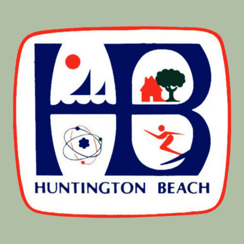 Coat Of Arms Of Huntington Beach Urban Heavy Tee by PixelWave | Teevron
