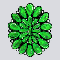 Green Gemstone Zipper Hoodie | Teevron