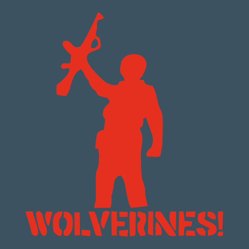 Red Dawn Wolverines Urban Heavy Tee by PixelWave | Teevron