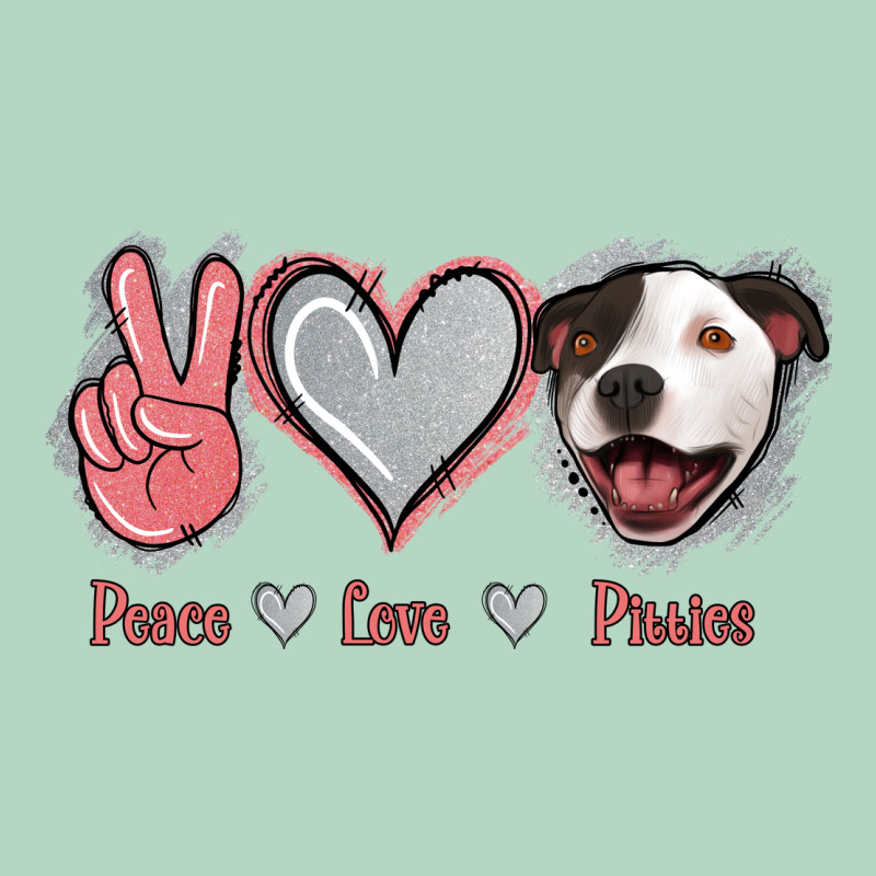Peace Love Pitties Classic Tee by Jasminsmagicworld | Teevron