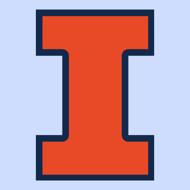 Illinois Fighting Illini Urban Heavy Tee by PixelWave | Teevron