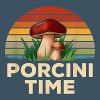 Vintage Sunset Porcini Mushroom Hunting Boletus Edulis T Shirt Urban Heavy Tee | Teevron