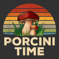 Vintage Sunset Porcini Mushroom Hunting Boletus Edulis T Shirt Urban Heavy Tee | Teevron