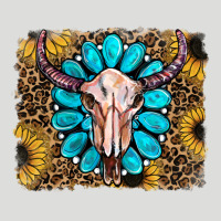 Leopard Sunflowers And Gemstone Skull Zipper Hoodie | Teevron