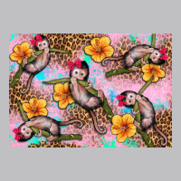 Baby Monkey Flowers Long Sleeve Tee | Teevron