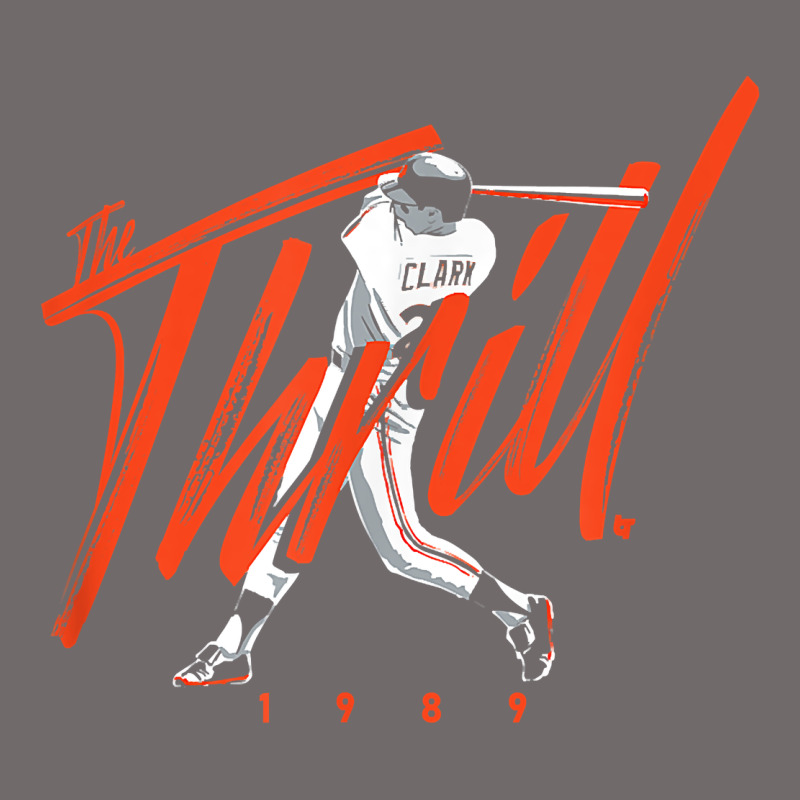 Will Clark   The Thrill   San Francisco Baseball T Shirt Urban Heavy Tee by Craftify | Teevron