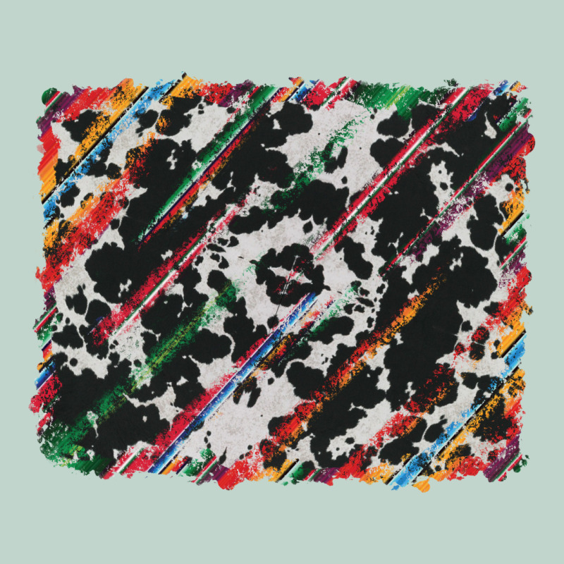 Cowhide And Serape Background Zipper Hoodie by RanaPortraitStore | Teevron