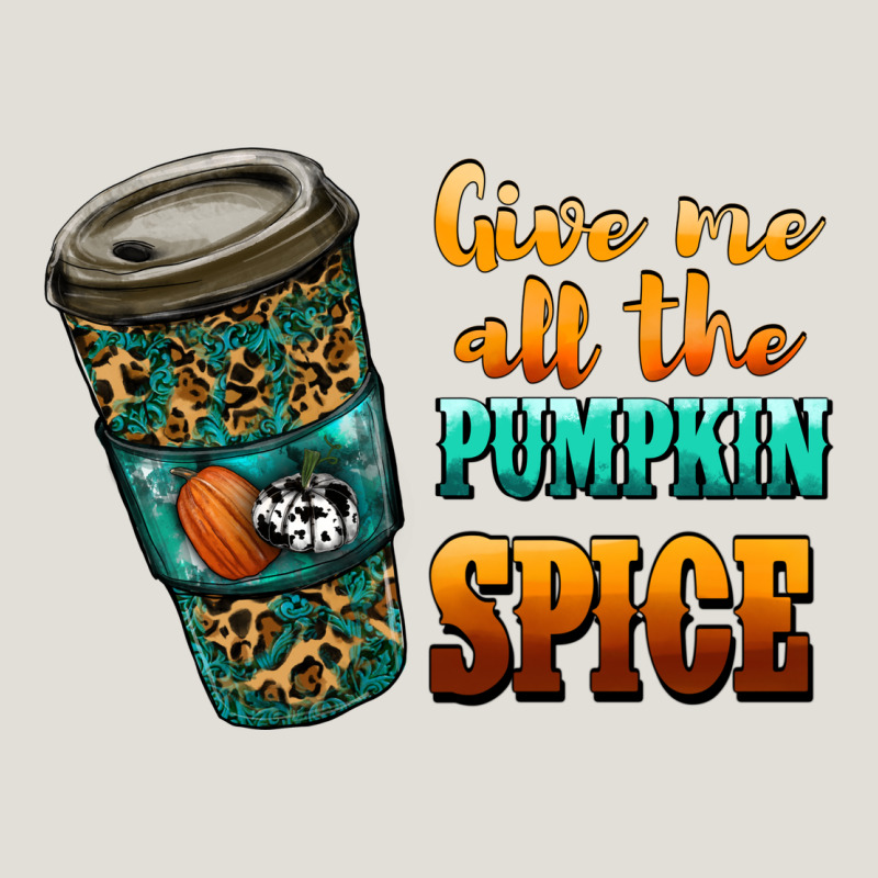 Watercolor Give Me All The Pumpkin Spice Heavy Core Tee by RanaPortraitStore | Teevron