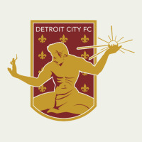 Usa,  Detroit City Fc Urban Heavy Tee | Teevron