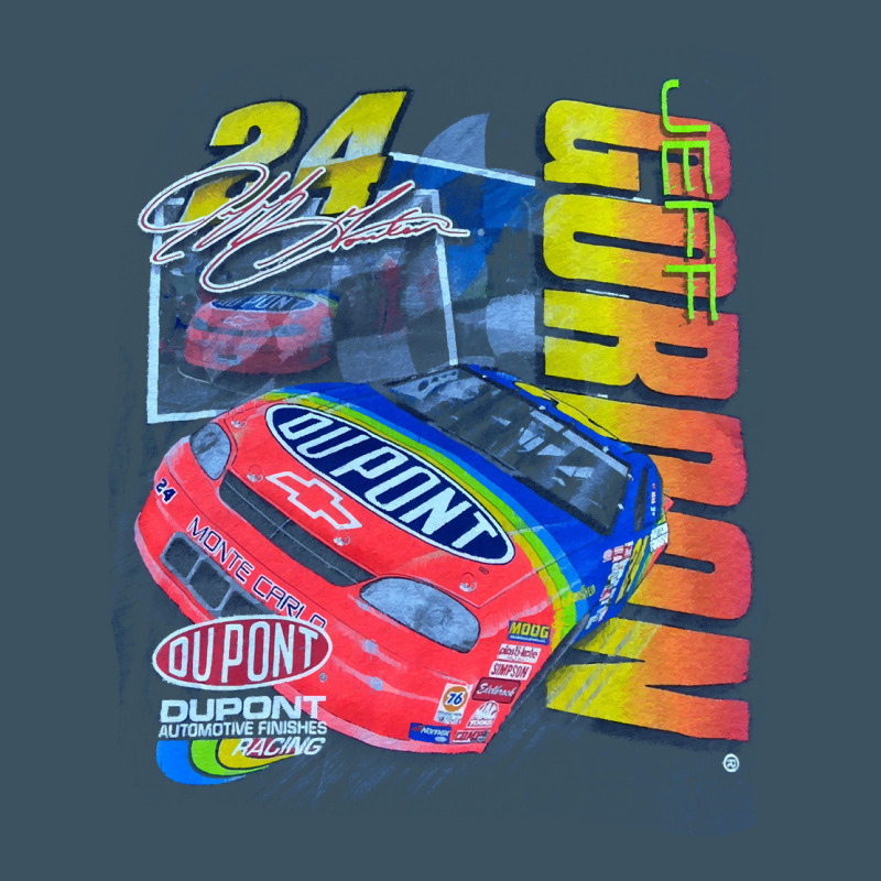 Jeff Gordon Dupont Vintage Racing Urban Heavy Tee by InspiraDesign | Teevron